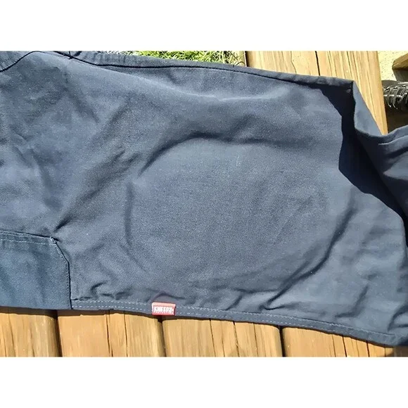 Woodland Workwear Kneedz Blue Work Pant Gel Knee Pads Built-in Relaxed 40x32 NWT - Picture 2 of 14